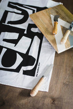 Kitchen Towel - Modern Forms Towel No.1 - Screen-Printed by Hand