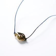 Claudia Gold Modern Nugget Necklace