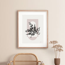 Minimalist Floral Bouquet Art Print