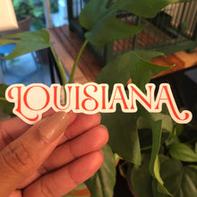 Louisiana Clear Sticker
