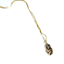 Gold Plated Oyster Pendant Necklace